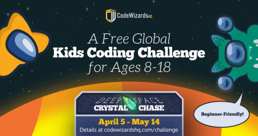 CodeWizardsHQ’s Free Global Kids Coding Challenge 2021