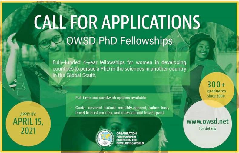 owsd phd fellowship 2021